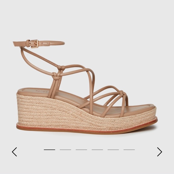 PAIGE - "Julia" Wedge platform Sandals - sz 7 - Picture 1 of 15
